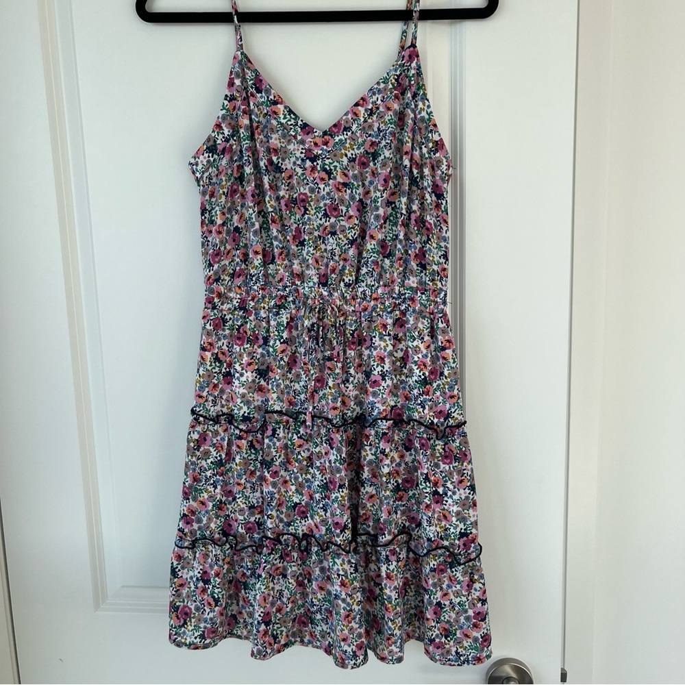 Sienna Sky Floral Mini Dress